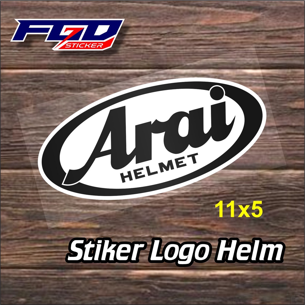 โลโก้หมวกกันน็อค Arai / Arai / สติ๊กเกอร์หมวกกันน็อค / สติ๊กเกอร์โลโก้ Arai / สติ๊กเกอร์ตัด