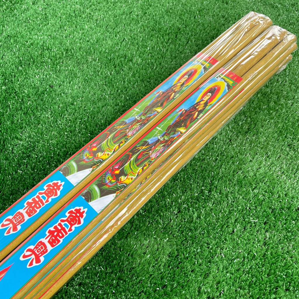 ธูปฟุต ธูปจีน ขนาด 3 ฟุตครึ่ง / 2 ฟุตครึ่ง / 2ฟุต / 1ฟุตครึ่ง 1 มัด มี 10 ห่อ - รูปที่ 2