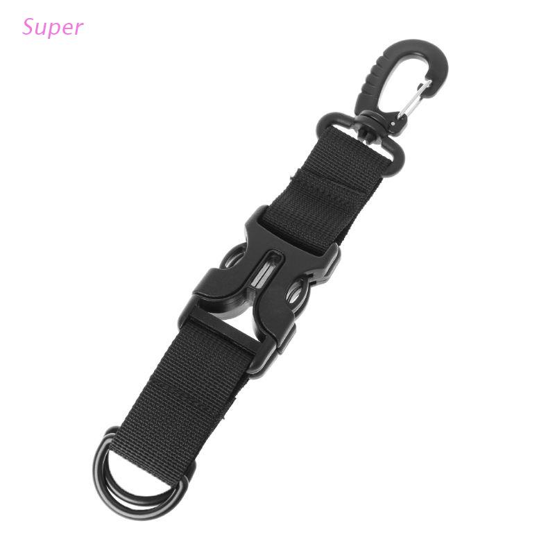 Alloy Titanium Carabiner Keychain Hook Clip Outdoor Camping Hiking