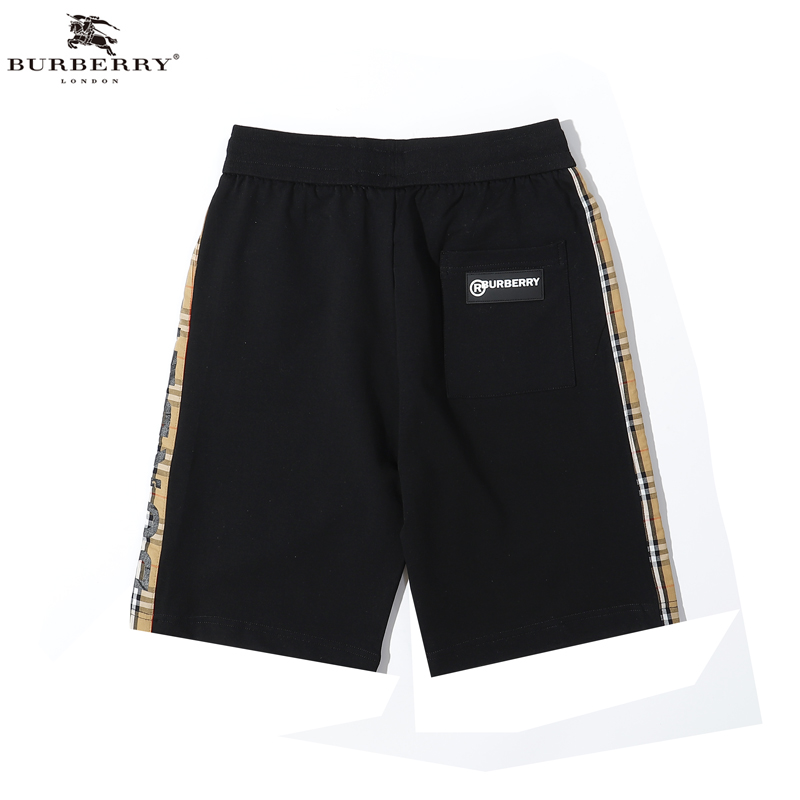 BBR เสื้อผ้าแฟชั่นกางเกงขาสั้นผ้าฝ้ายพิมพ์ลาย Neutral
