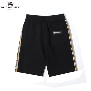 BBR เสื้อผ้าแฟชั่นกางเกงขาสั้นผ้าฝ้ายพิมพ์ลาย Neutral