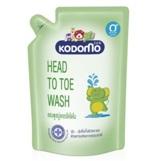 KODOMO แชมพู สบู่เหลว สำหรับเด็ก โคโดโม Head to Toe Bubble Stick 380 มล.