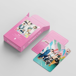 การ์ดโลโม่ โฟโต้การ์ด BTS 54ใบ/กล่อง 8.7*5.7cm รูปอัลบั้ม Dynamite