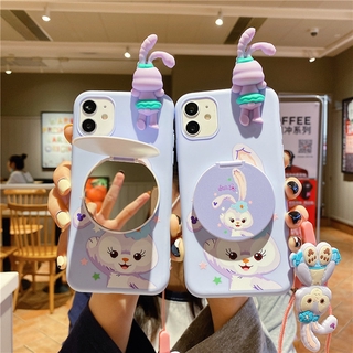 เคสโทรศัพท์มือถือลายกระต่ายน่ารักสําหรับ Samsung A50 A70 A51 A71 Note 8 9 10 Pro 20 Ultra S8 S9 S10 S20 Plus