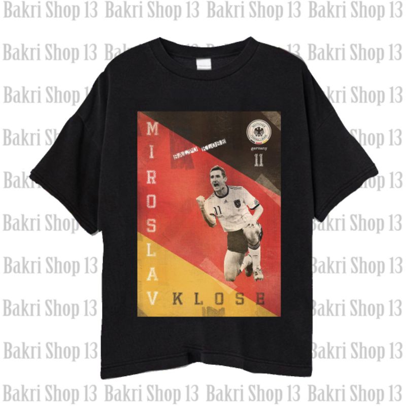 เยอรมนี Miroslav Klose เสื้อยืด/เสื้อยืดฟุตบอล Miroslav Klose Legend Of Germany Unisex