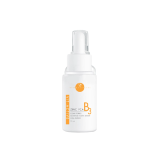 VIKKASKINCARE (Size M =15ml ) Vit-Active B3 niacinamide Zinc เซรั่มลดสิว รักษาสิว คุมมัน พร้อมบำรุงให้ผิวกระจ่า