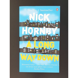 A Long Way Down โดย Nick Hornby หนังสือภาษาอังกฤษ