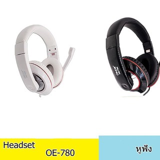 Oker หูฟัง Headphone  รุ่นOE-780 หูฟังแบบครอบห โอเคอร์ ต่อ มือถือ