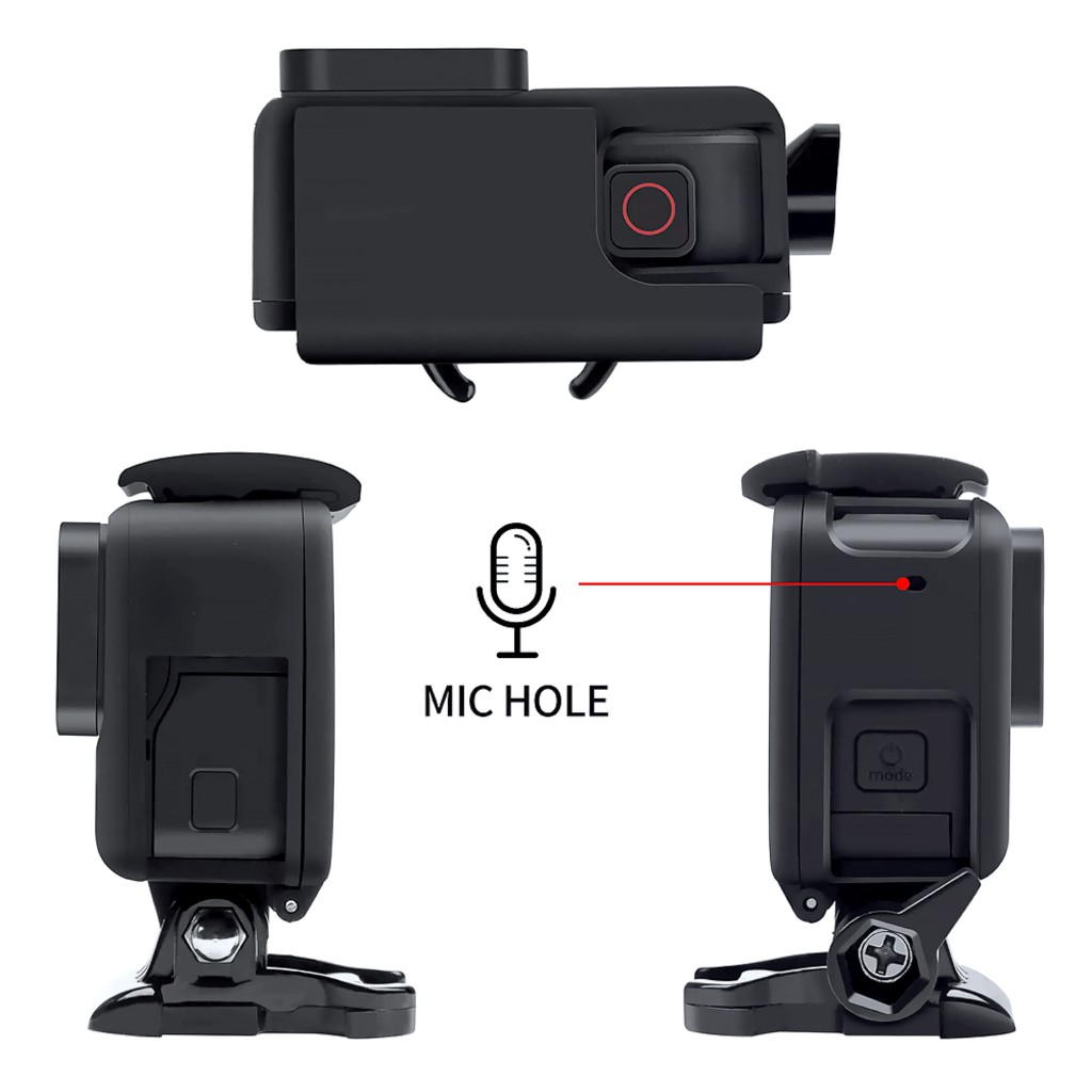 เคส Gopro Hero 7 Black / 6 / 5 กรอบแข็ง​กันกระแทก​ Protective Frame Case for GoPro Hero 7 6 5 Black Action Camera