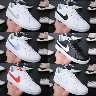 Nike Mens Court Royale 2 Shoes - Black ไนกี้ รองเท้าผู้ชาย คอร์ท รอยัล 2 - สีดำ 844802 skate woman รองเท้าสีขาว Little