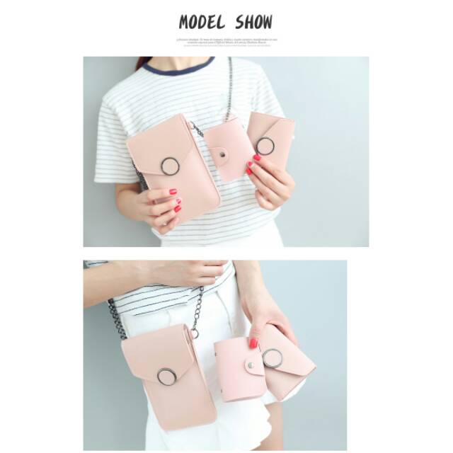 3in1 Pocket + O ring wallet