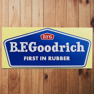 Bf Goodrich First in Rubber NA สติกเกอร์ยาง สําหรับติดตกแต่งรถยนต์