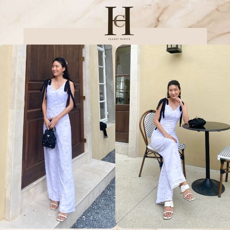 CLASSY HABITS / MARBLE jumpsuit