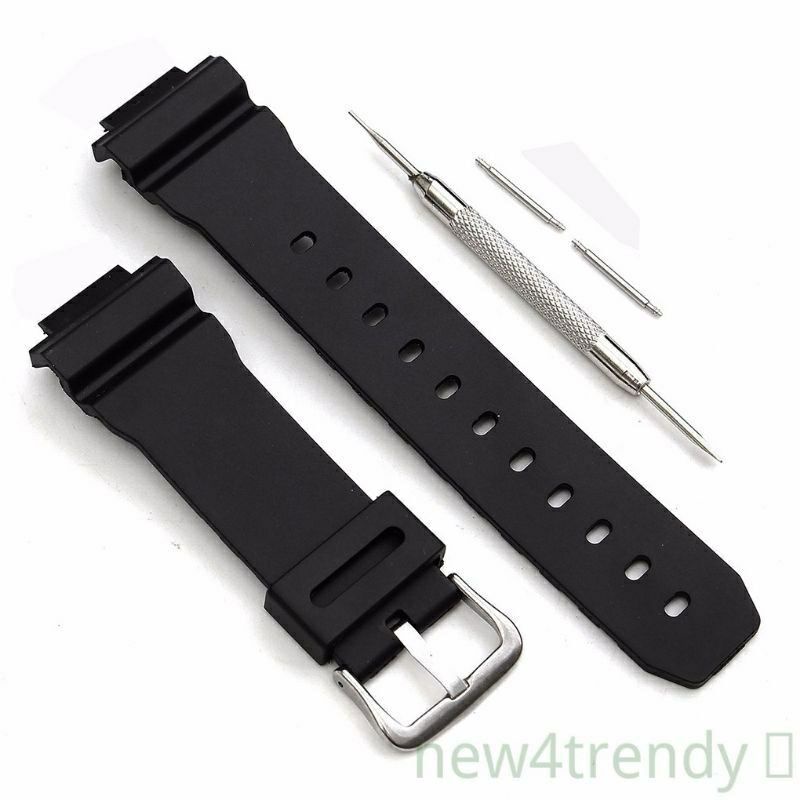 Casio G-SHOCK DW-9052-1V DW-9000 DW-9050 DW-9051 WATCH STRAP ฟรีปากกาและ SCREWDRIVER REMOVER