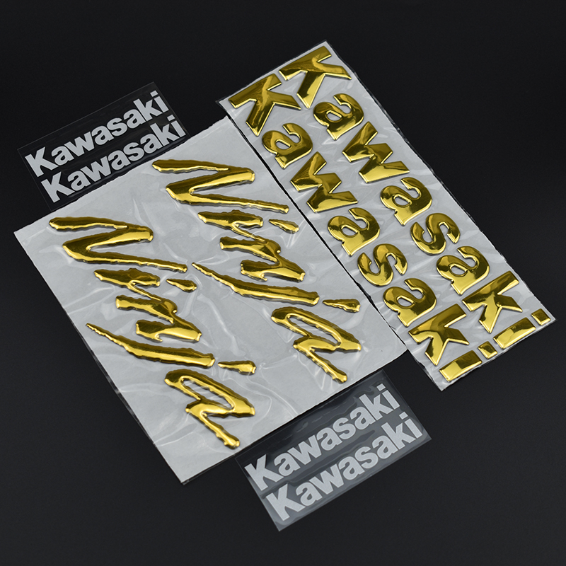 3D รถจักรยานยนต์จักรยาน Kawasaki NINJA 250R 300R ZX6R ZX R6 636 ZX10R Z1000XS Z1000 Z800 ZX7R ZX9R E