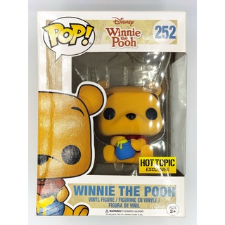 Funko Pop Disney- Winnie The Pooh [มีขน] : 252 (กล่องมีตำหนินิดหน่อย) แบบที่ 1