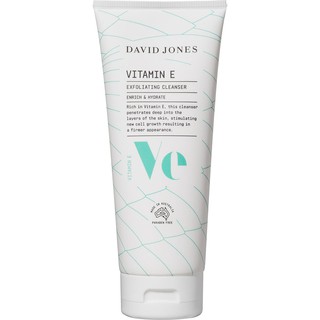 VITAMIN E EXFOLIATING CLEANSER 225ML โฟมล้างหน้า วิตามิน อี ขนาด 225ML ของเดวิคโจนส์ เนื้อสครับ : David Jones