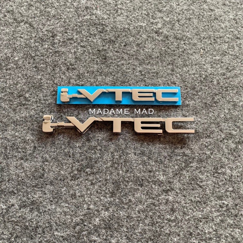 โลโก้ i-VTEC สำหรับ HONDA สีโครเมี่ยม