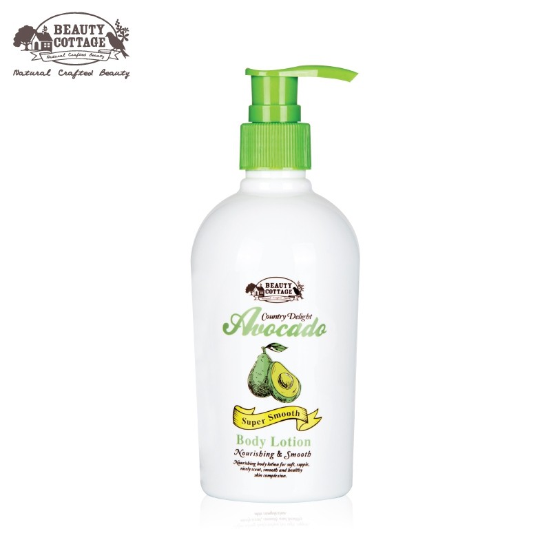 BEAUTY COTTAGE COUNTRY DELIGHT AVOCADO SUPER SMOOTH BODY LOTION คันทรี ดีไลท์ อะโวคาโด ซูเปอร์ สมูท