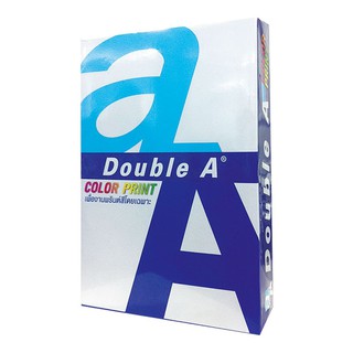 ดับเบิ้ลเอ กระดาษถ่ายเอกสาร A4 90 แกรม 1 รีม 500 แผ่น Double A Copier Paper A4 90 gsm. 1 ream 500 sheets.