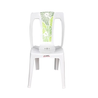 Chair table CHAIR SPRING MODERN LOTUS WHITE Outdoor furniture Garden decoration accessories โต๊ะ เก้าอี้ เก้าอี้พลาสติก