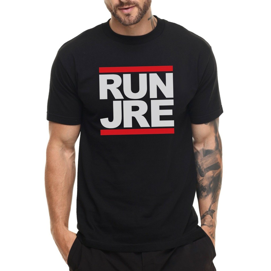 Men Tshrit Run Jre Joe Rogan Experience Mma Ufc Podcast America Usa Pure Cotton Wear