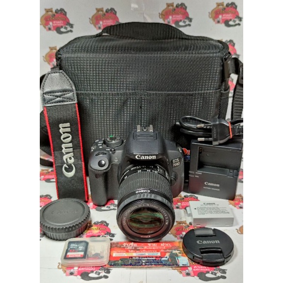 กล้อง Canon 700D+18-55 IS STM กล้องมือสอง เลนส์มือสอง