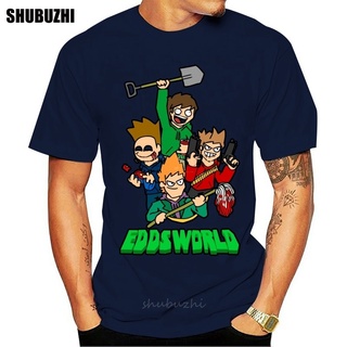 [COD]Eddsworld เสื้อยืดแขนสั้น ผ้าฝ้าย พิมพ์ลาย Kpop แนวตลก ขนาดใหญ่ สําหรับผู้ชายS-5XL