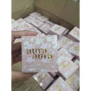 แพ็คเกจใหม่ล่าสุด ‼️ สบู่หน้าเงา (Aura Aura Soap) 80 G.