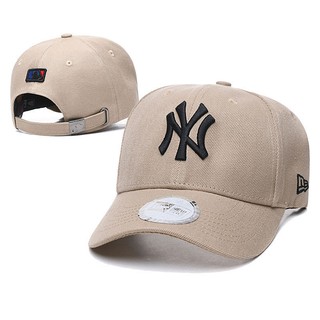 New York Yankees หมวกเบสบอลผ้าฝ้ายปักลาย