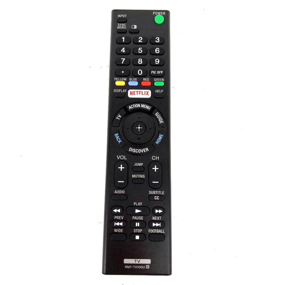 ใหม่สําหรับ SONY 4K สมาร์ททีวี Rrmote ควบคุม RMT-TX100U RMTTX100U สําหรับ KDL-65W850C KDL-55W800C XB