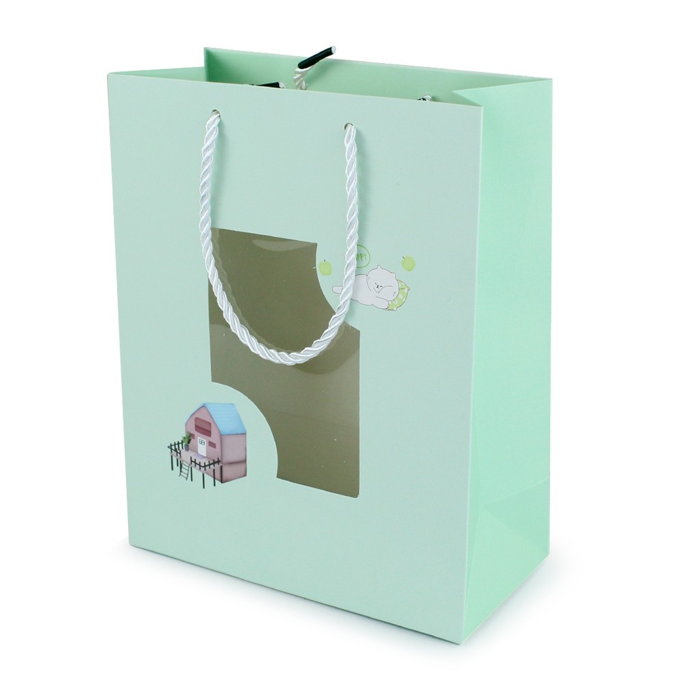 Telecorsa ถุงกระดาษแฟชั่นหูหิ้วเชือก รุ่น paper-bags-00h-Boss