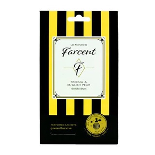 น้ำหอมปรับอากาศ FARCENT 10g แพ็ค 3 FREESIA &amp; ENGLISH PEAR. AIR FRESHENER PERFUME FARCENT 10g 3 PCS FREESIA &amp; ENGLISH PEAR