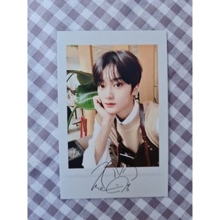 [พร้อมส่ง] เซลฟี่โพลารอยด์ แทยอง Taeyoung Cravity 2021 Seasons Greetings Cafe Cravity Coffee &amp; Flower Selfie Polaroid