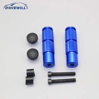 Dovewill  Universal CNC Motorcycle Scooter Dirt Bike ATV Footrests Foot Pegs Red