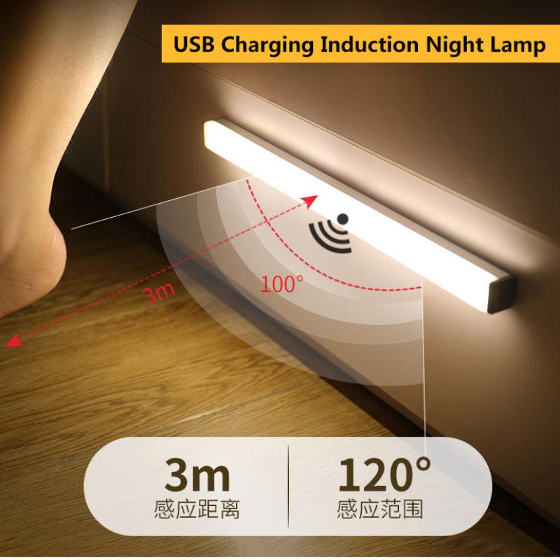ไฟเซ็นเซอร์ ตรวจจับความเคลื่อนไหว Motion Sensor Night Light Portable LED Cabinet Lights