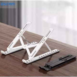 【ON SALE】ESCAM แล็ปท็อปปรับได้ขาตั้ง Heavy Duty โน้ตบุ๊คที่จับแล็ปท็อป,laptop stand,ที่รองโน๊ตบุ๊ค,วางโน๊ตบุ๊ค,notebook