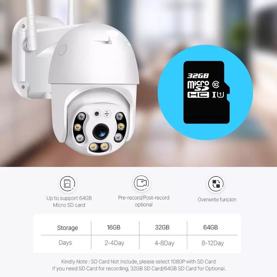 กล้องวงจรปิดXMEYE (ICSEE)-รุ่นQ3-3MP PTZ IP Camera​ HD​ 3.0 ล้านพิกเซล(3MP) กล้องวงจรปิดไร้สาย WiFi IP Camera 1296P กันน้ำ กล้องวงจร APP ICSEE