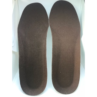 แผ่นรองเท้าอุ่นFleece ขนสัตว์ รุ่น3D ส้นเท้า จากญี่ปุ่น