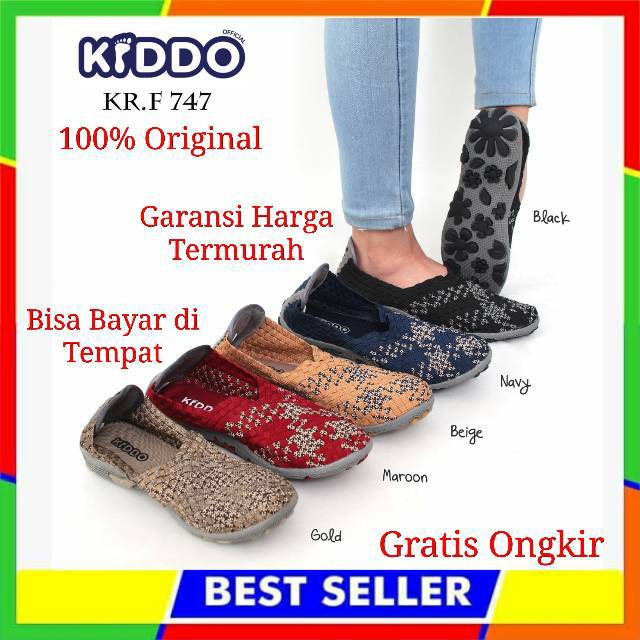 KIDDO Shoes - รองเท้าผู้หญิง HF 747 Flat