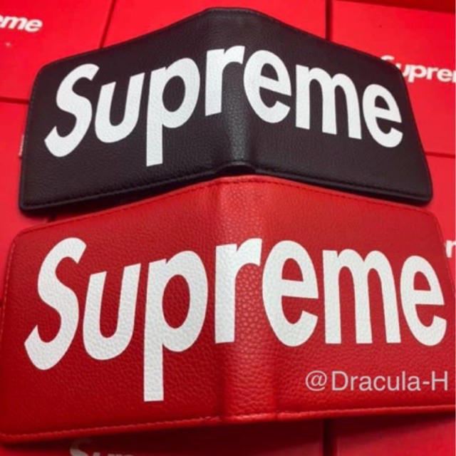 กระเป๋าสตางค์ Supreme  #W01-04 @Dracula-H