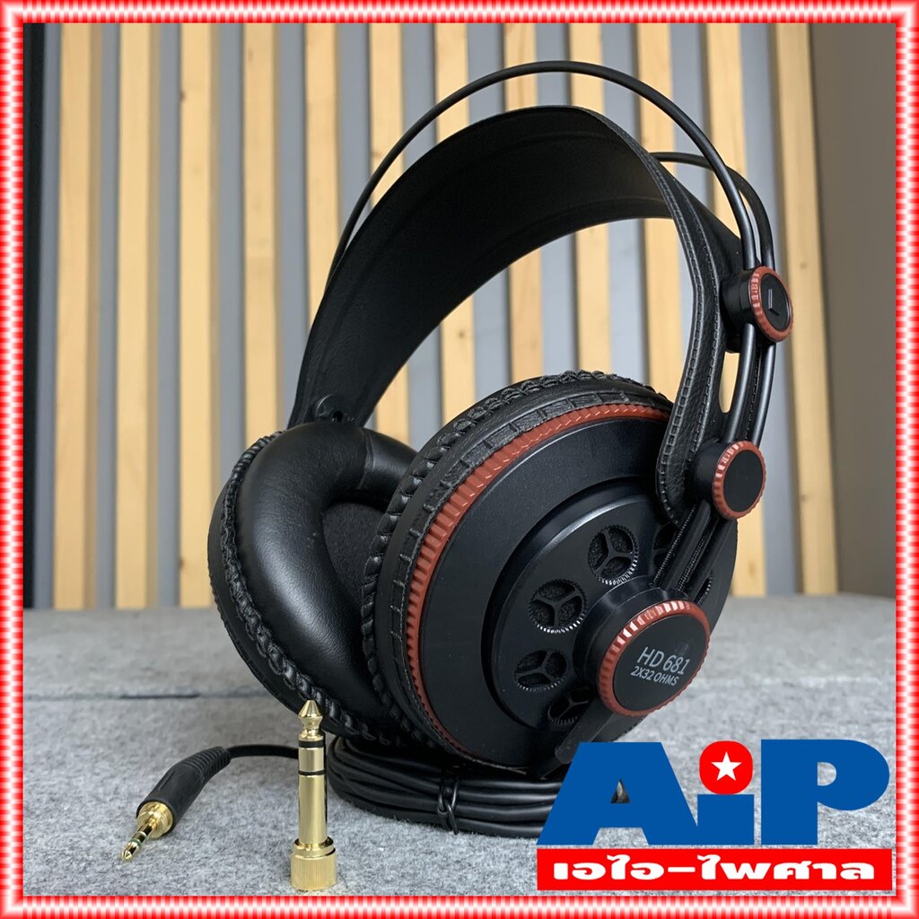 SUPERLUX HD681 air หูฟัง SUPERLUX HEADPHONE HD 681 หูฟังครอบหู หูฟังมอนิเตอร์ HD-681 ฟังเพลง เล่นเกมส์ สตูดิโอ มิกซ์