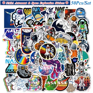 ❉ NASA：Astronaut - Series 02 Spaceman สติ๊กเกอร์ ❉ 50Pcs/Set DIY Fashion Decals Doodle สติ๊กเกอร์