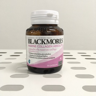 แบลคมอร์ส มารีน คอลลาเจน แอปโซลูท แคปซูล Blackmores Marine Collagen Absolute capsules