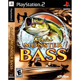 แผ่นเกมส์ Cabelas Monster Bass PS2 Playstation2 คุณภาพสูง ราคาถูก