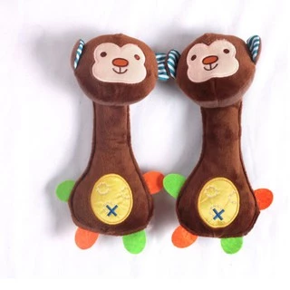 🎨ตุ๊กตาบีบมีเสียง ตุ๊กตามีเสียง ของเล่นเสริมพัฒนาการ กระตุ้นพัฒนาการ ( Safari Squeeze Me Rattle Toy )🎨 By Muikid