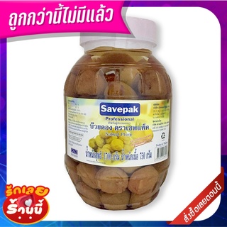 เซพแพ็ค บ๊วยดอง 1000 กรัม x 1 ถุง Savepak Pickled Plum 1000 g x 1 Pcs