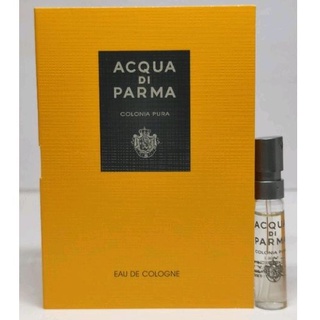 Vial 🌈 Acqua Di Parma ☁️ Colonia PURA Eau de Cologne ขนาด 1.5 ml. น้ำหอมพกพา น้ำหอมไวออลแท้💯