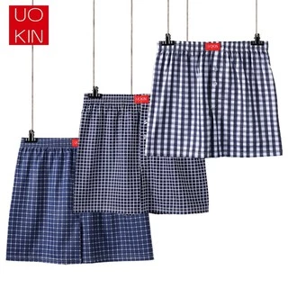 🔥พร้องส่ง🔥กางเกงบ๊อกเซอร์ Boxerชาย L-2XL แบร์น UOKIN เนื้อผ้านิ่ม ใส่สบาย เกรดพรีเมี่ยม กางเกงขาสั้นผู้ชาย