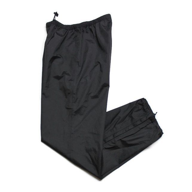 กางเกงวอร์มผ้าร่ม Mizuno Outdoor Size 150 เอว 24-30" กางเกงขายาวกันฝน ผ้าสะท้อนน้ำ มือสอง
